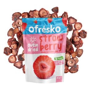 Çilek Oven Dry Kuru Meyve Cipsi