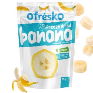 Muz Freeze Dry Kuru Meyve Cipsi