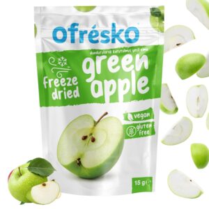 Yeşil Elma Freeze Dry Kuru Meyve Cipsi