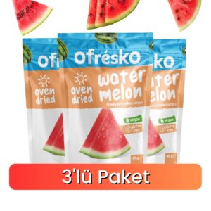 Karpuz 3'lü Paket Oven Dry Kuru Meyve Cipsi